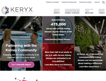 Tablet Screenshot of keryx.com